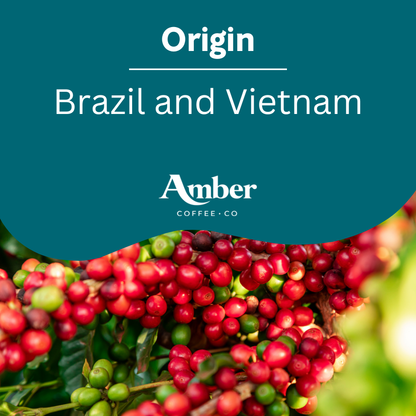 Amber Coffee Co Everyday Blend Coffee Beans - 1kg (Case of 6)