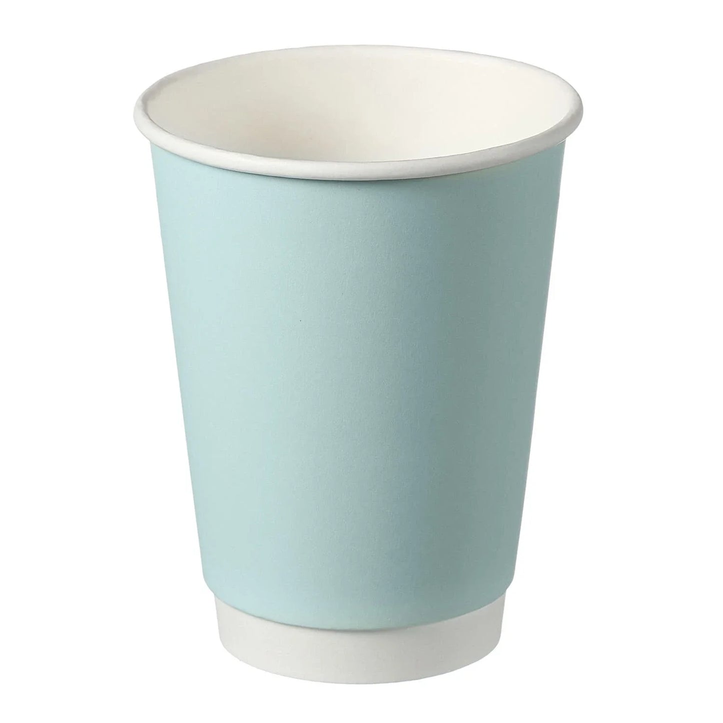 12oz Confetti Mixed Colour Double Wall Hot Cups - Case of 500