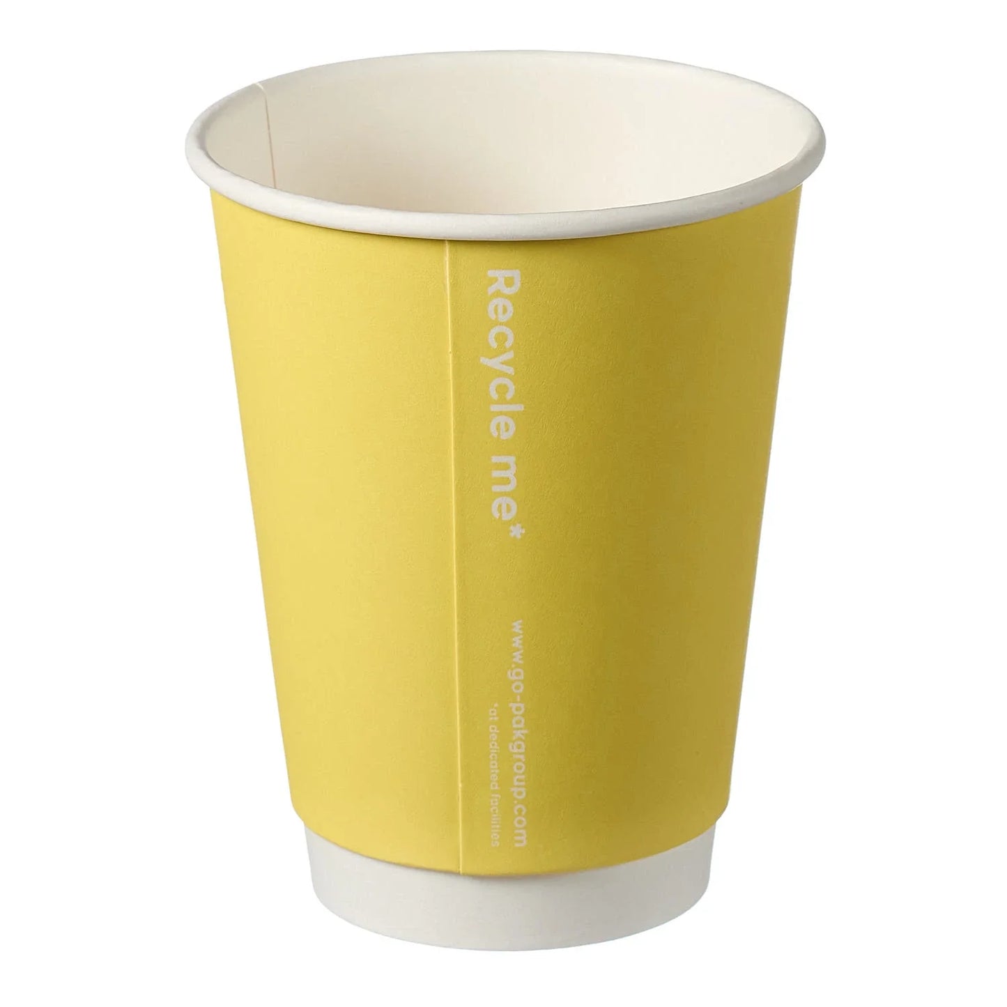 12oz Confetti Mixed Colour Double Wall Hot Cups - Case of 500