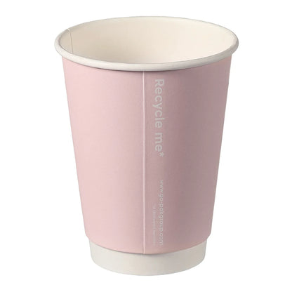 12oz Confetti Mixed Colour Double Wall Hot Cups - Case of 500