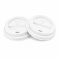 12oz / 16oz White Sip Through Coffee Cup Lids - Pack of 1000