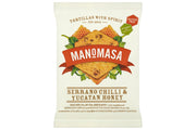 Manomasa Serrano Chilli & Yucatan Honey Tortilla Chips 35g - Pack of 16