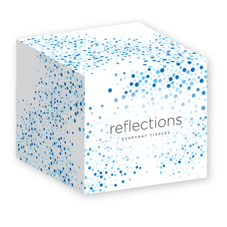 Reflections Everyday Cube Tissues 2Ply - Case of 12