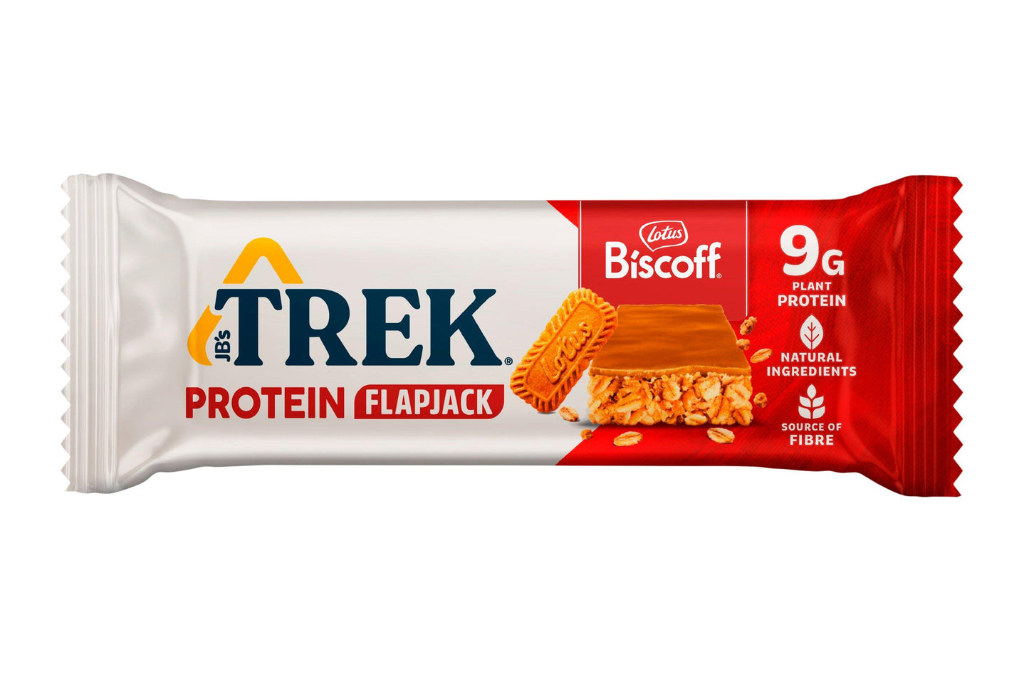 Trek Biscoff Protein Flapjack 50g - (Box of 16)