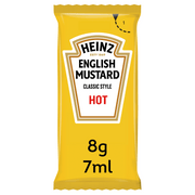 Heinz English Mustard Sachets – 8g – Pack of 250
