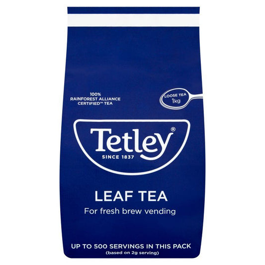 Tetley Leaf Tea for Vending - 1kg (Case of 6)