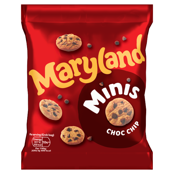 Maryland Mini Chocolate Chip Cookies Grab Bag 40g - Box of 48