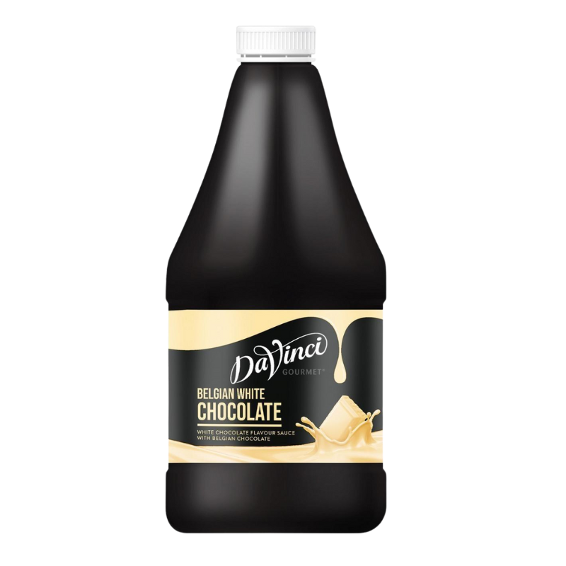 DaVinci Gourmet White Belgian Chocolate Sauce – 2.5kg
