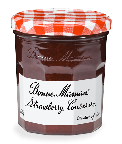 Bonne Maman Strawberry Conserve Mini Jam Jars – 30g – Pack of 15