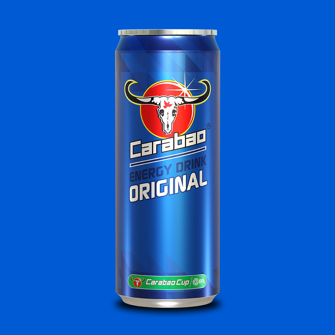 Carabao Energy Drink Original - 330ml Slimline Can (Case of 12)