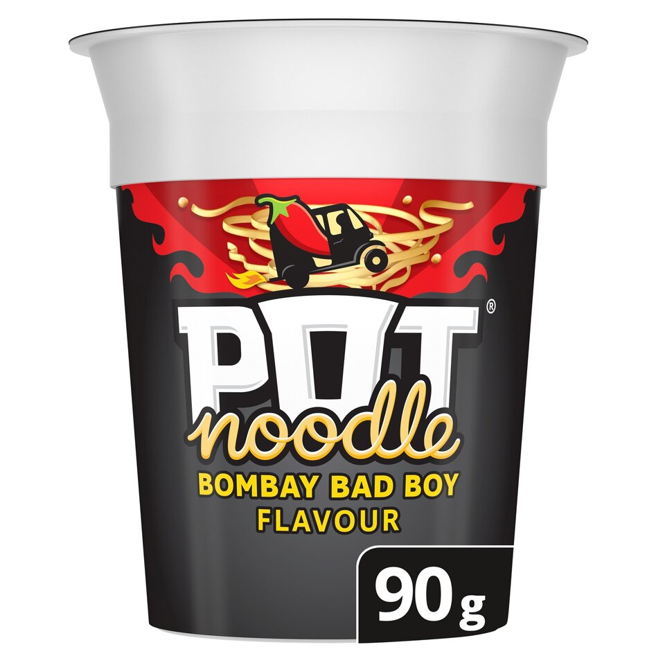 Pot Noodle Bombay Bad Boy Instant Noodles – 90g – Pack of 12