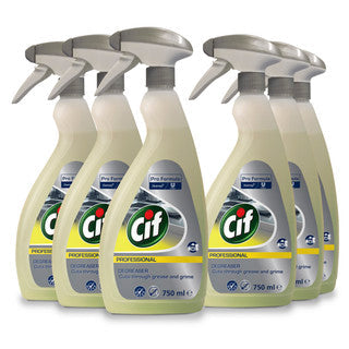 Cif Professional Power Cleaner Degreaser 750ml - Case of 6