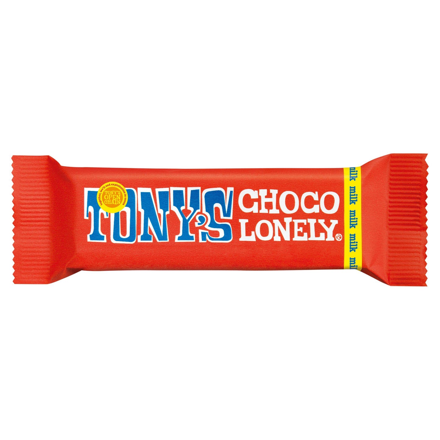 Tony's Chocolonely Milk Chocolate 35g Bar (Box of 35)