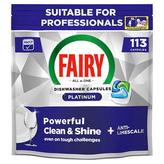 Fairy Professional Platinum Dishwasher Tablets - Pack of 113