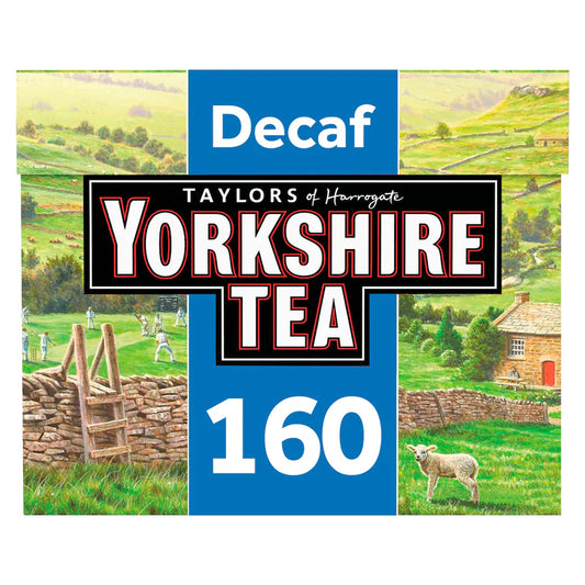 Yorkshire Tea Decaf Tea Bags - Pack of 160