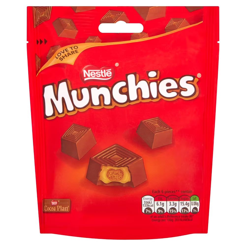 Nestle Munchies Sharing Pouch Bag - 104g (Pack of 8)