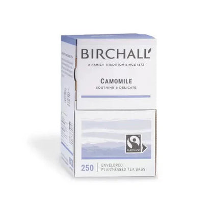 Birchall Camomile Individually Wrapped Envelope Tea Bags – 250 Pack