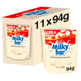 Nestle Milkybar Buttons Sharing Pouch Bag - 94g (Pack of 11)