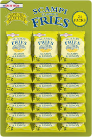 Smiths Scampi Fries Pub Card Snacks 27g - Pack of 24