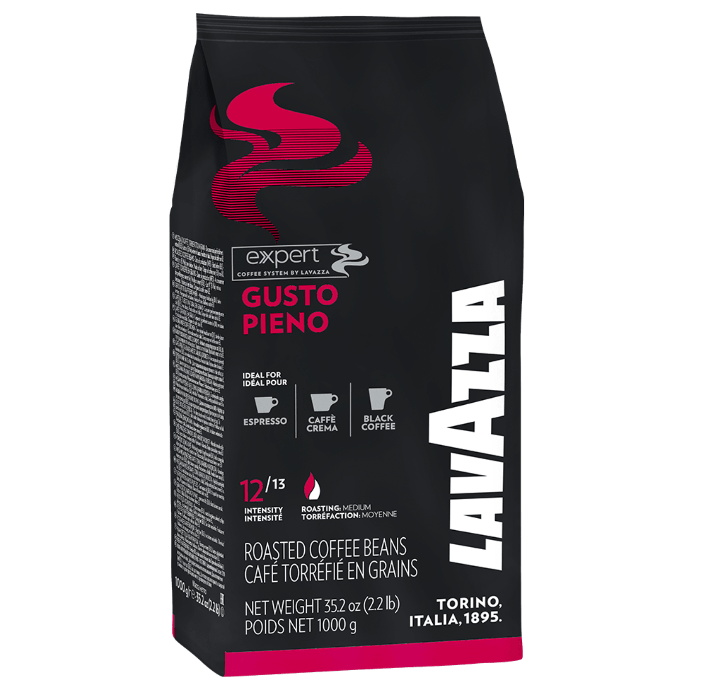 Lavazza Expert Gusto Pieno Coffee Beans - 1kg