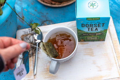 Dorset Tea Wild About Mint Individually Wrapped Envelope Tea Bags – 20 Pack