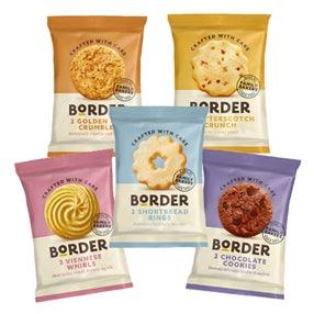Border Biscuits: 100 Twinpacks | 5 Varieties | Individually Wrapped Biscuit Portion Twin Packs - Vending Superstore