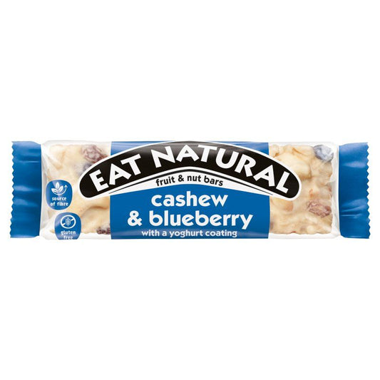 Eat Natural Cashew & Blueberry & Yoghurt Bar - 40g (Box of 12)
