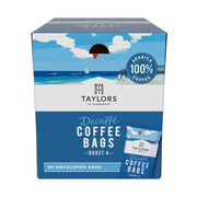 Taylors of Harrogate Decaf Coffee Bags - Individually Wrapped Box of 80