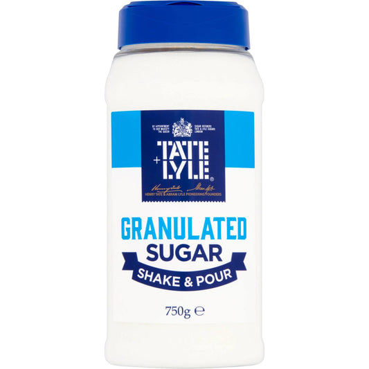 Tate & Lyle Shake & Pour Sugar Drum – 750g
