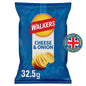 Walkers Cheese & Onion Crisps 32.5g - Box of 32