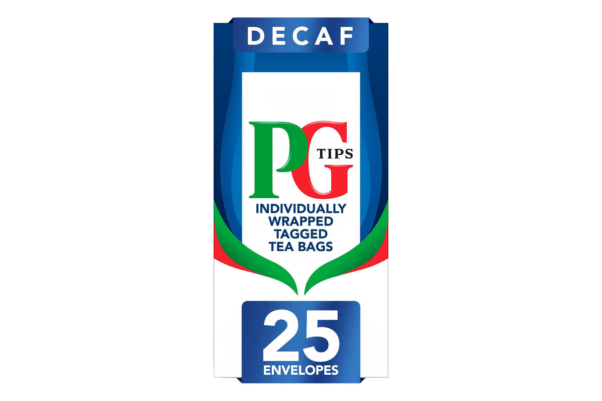 PG Tips: Decaf Tea Envelope Tea Bags - 25 Bags