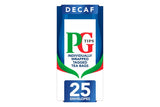 PG Tips: Decaf Tea Envelope Tea Bags - 25 Bags