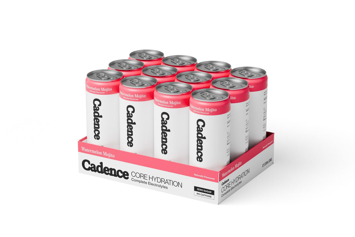 Cadence Watermelon Mojito Zero Sugar Electrolyte Drink 330ml - Case of 12