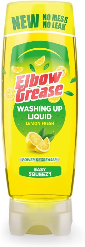 Elbow Grease Washing Up Liquid Lemon - 450ml