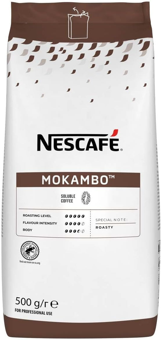 Nescafe Mokambo Tradicion Granulated Vending Coffee - (500g Bags)
