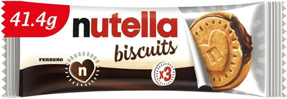 Nutella Biscuits - Individually Wrapped 3-Pack 41.4g (Box of 28)