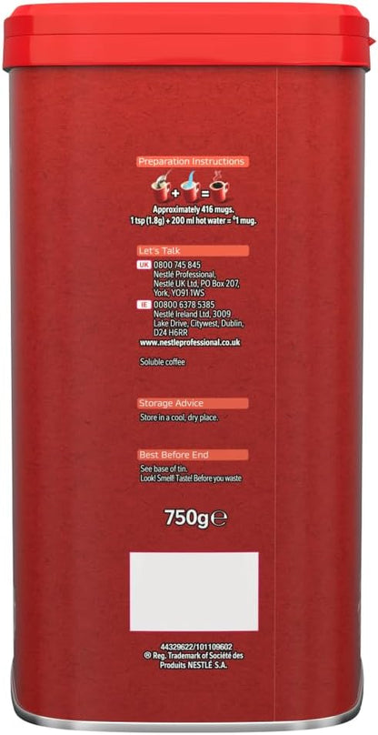 Nescafé Original Instant Coffee Powder Tin 750g – Catering Coffee