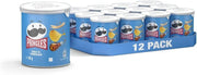 Pringles Salt & Vinegar Potato Crisps 40g - Box of 12