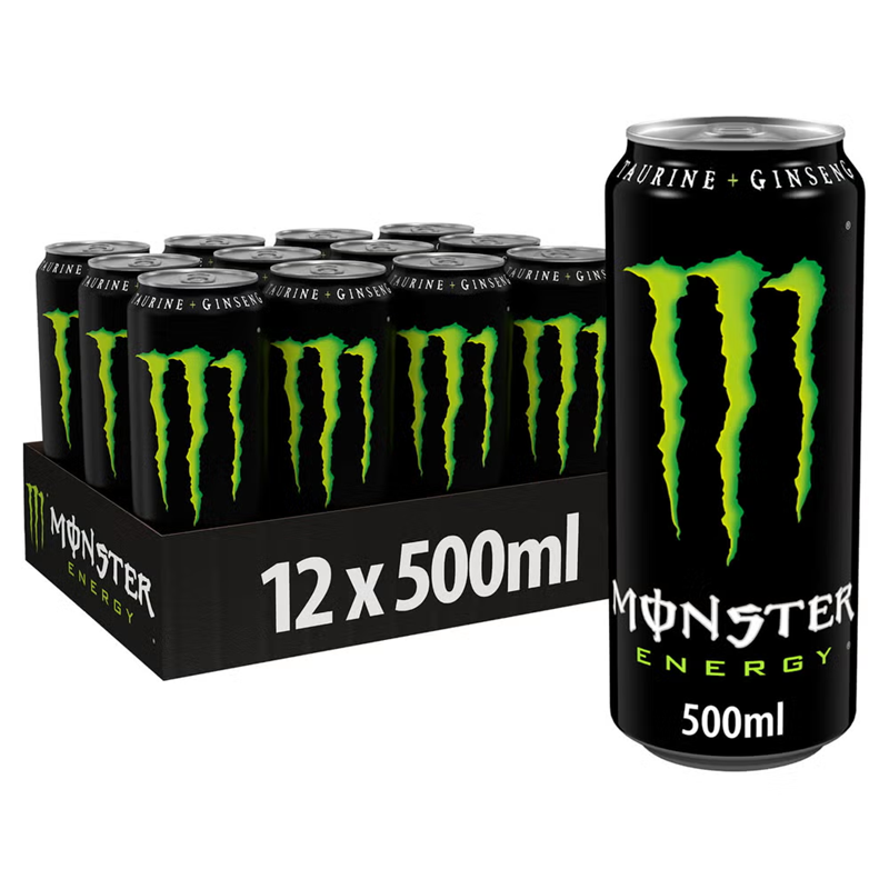 Monster Energy Original Green - 500ml (Pack of 12)