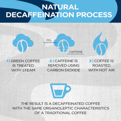 Lavazza 'Dek' Decaf Coffee Beans (500g Bags or Full Case) - Vending Superstore