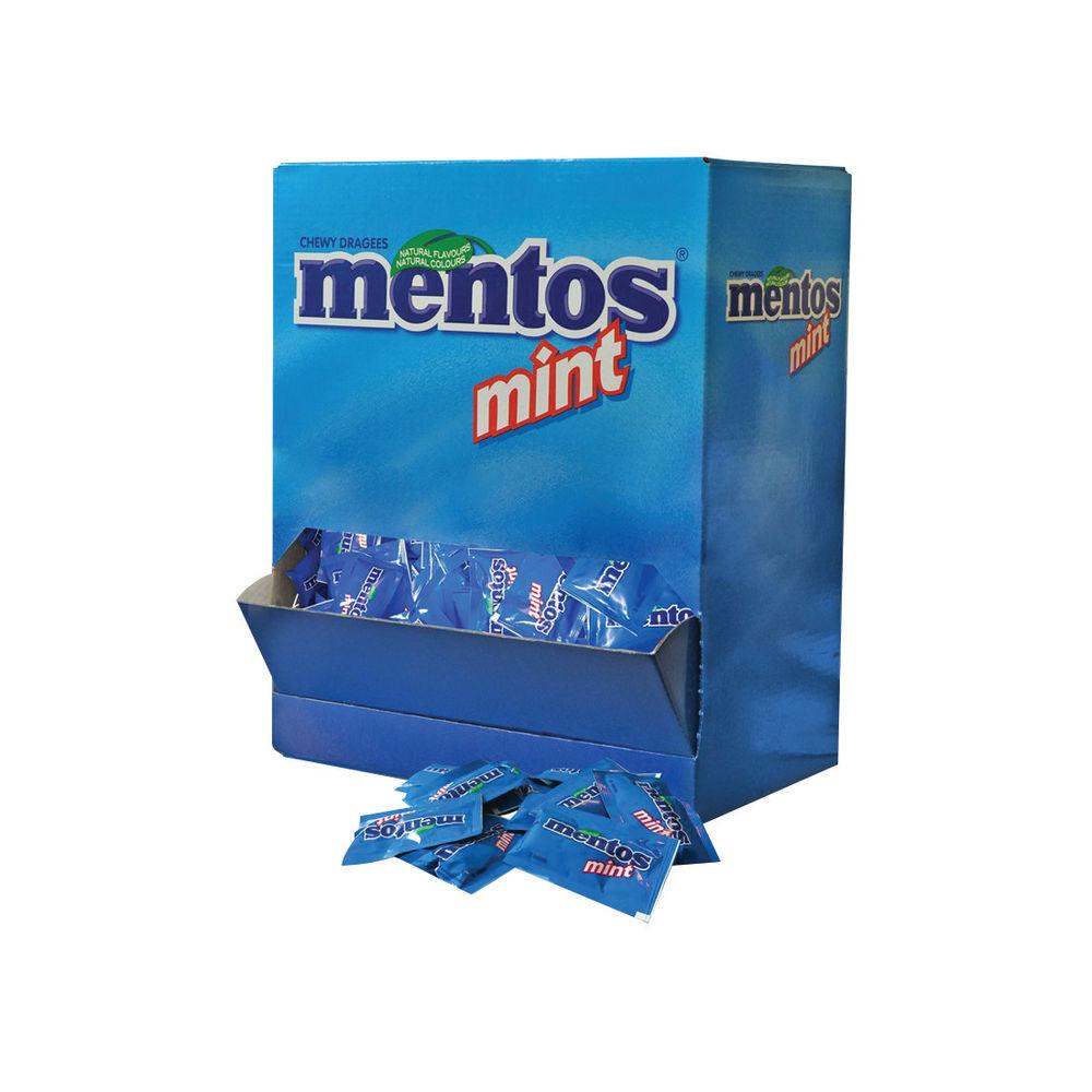 Mentos Individually Wrapped Mint Mentos 2.1kg - (Box of 700)