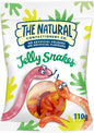 The Natural Confectionery Co. Jelly Snakes - 110g (Pack of 10)