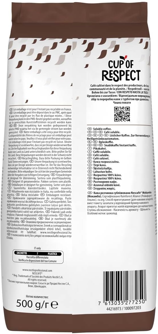 Nescafe Mokambo Tradicion Granulated Vending Coffee - (500g Bags)