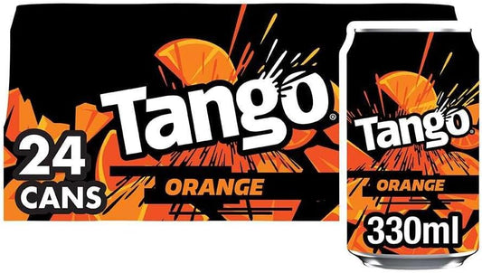 Tango Orange - 330ml Cans (Case of 24)
