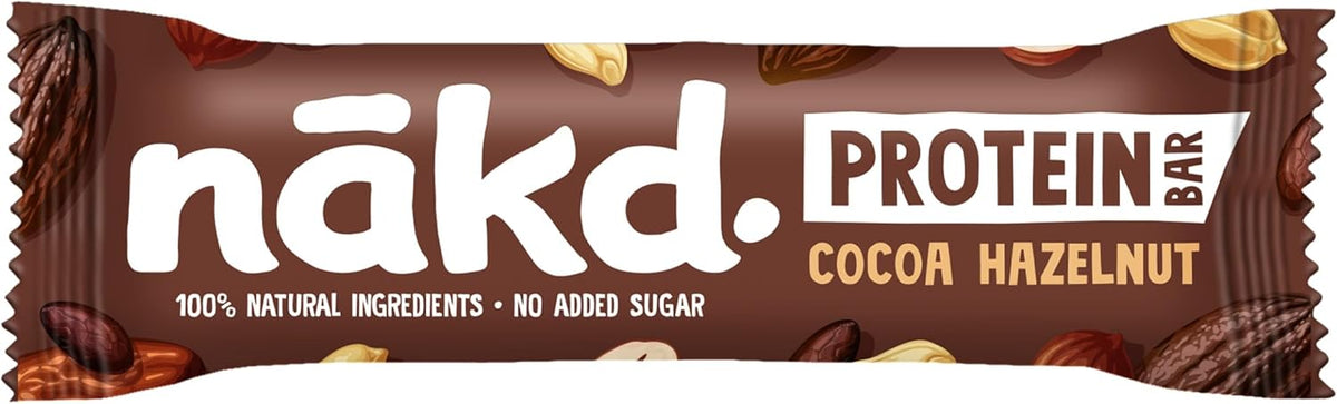 Nakd Cocoa & Hazelnut Protein Bar 45g (Box of 16)