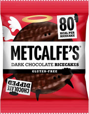 Metcalfe's Ricecakes Dark Chocolate - 34g (Box of 12)
