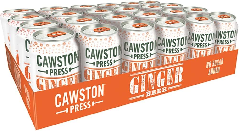 Cawston Press Sparkling Ginger Beer - 330ml (Case of 24)