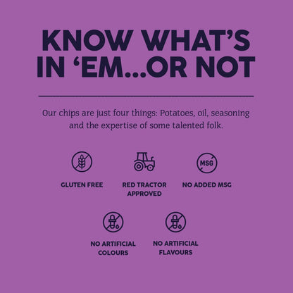 Burts Smoked Crispy Bacon Crisps - 40g (Box of 20)