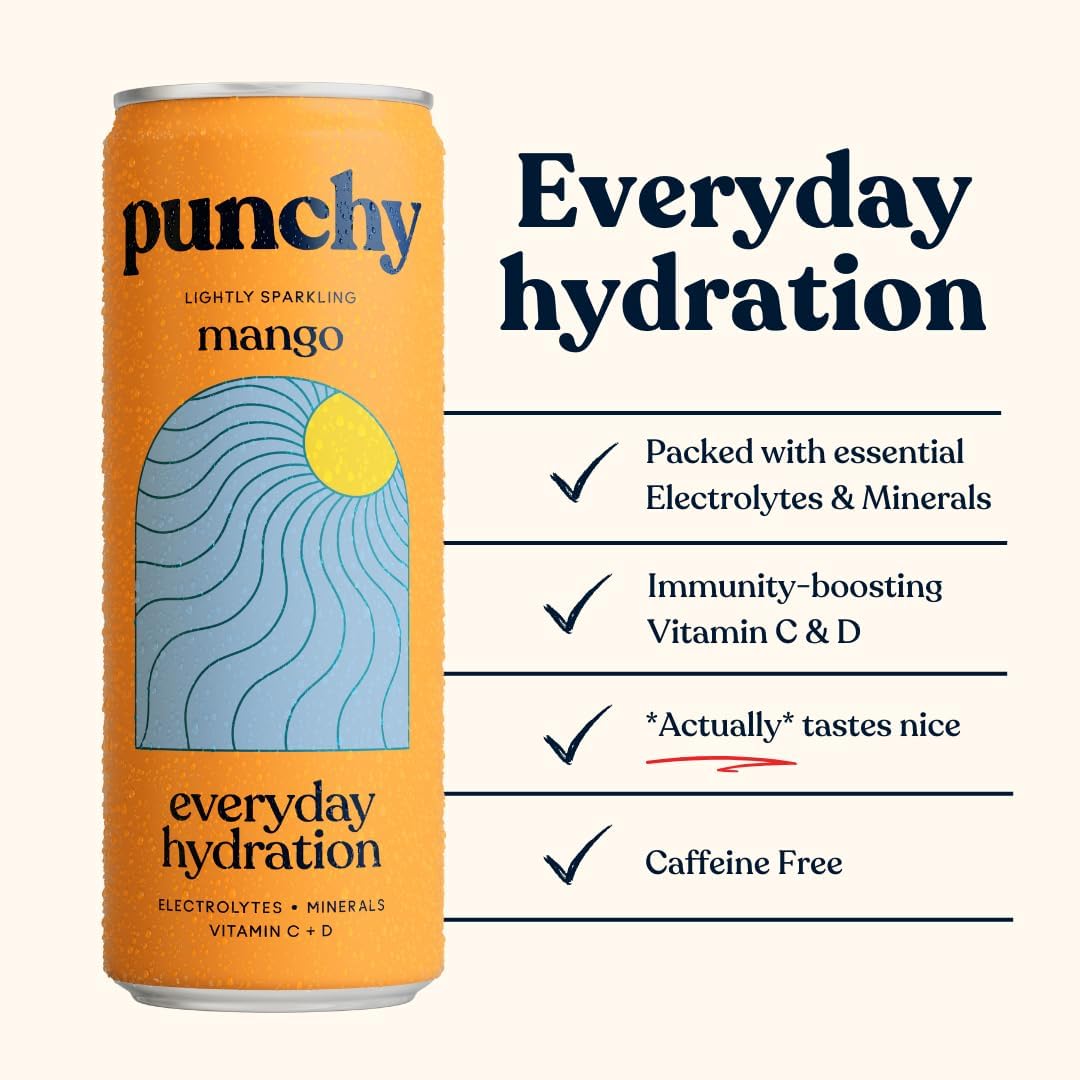 Punchy Hydration Mango - 330ml (Pack of 12)