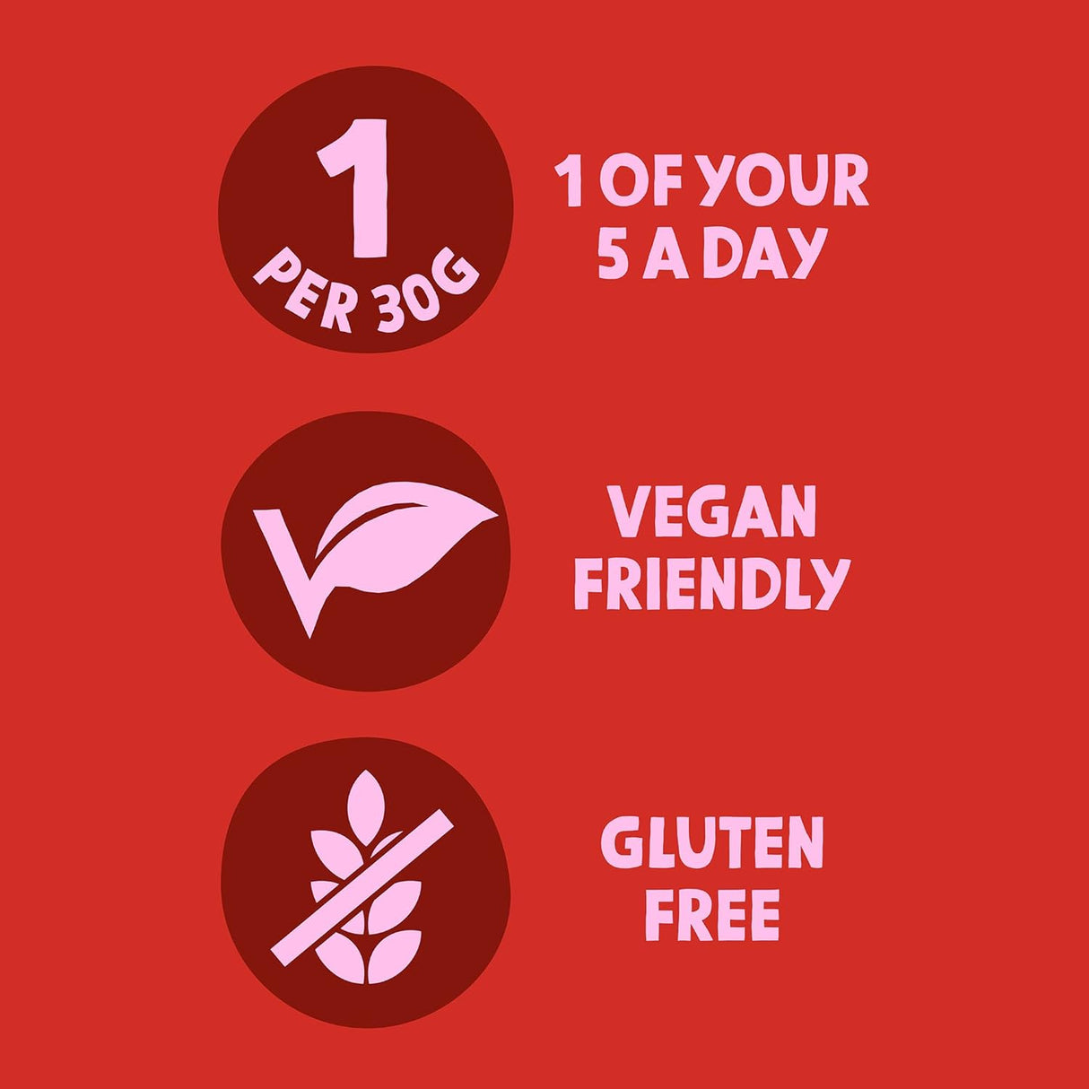 BEAR Fruit Dried Strawberry Packs - Gently Baked Fruit - Healthy - Vegan - 35g (Box of 14)